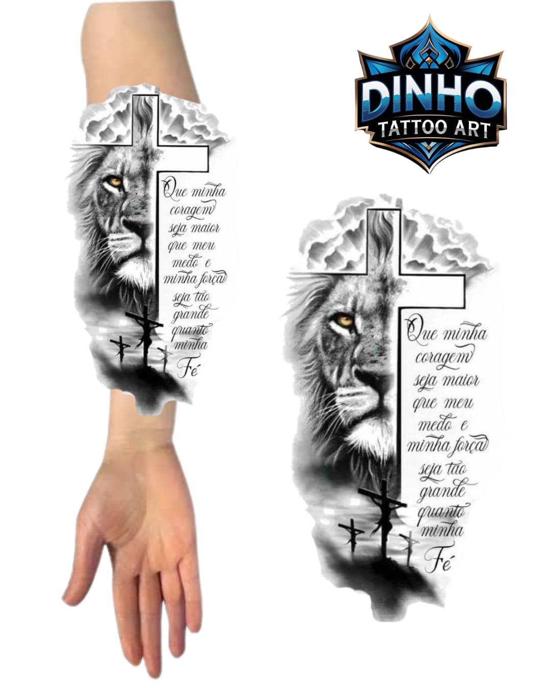 Leão e Frase - Lion The King